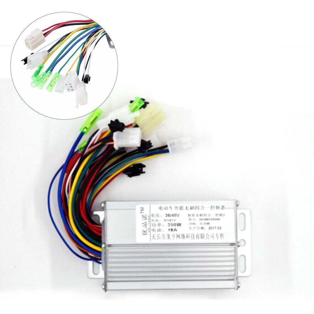 Fetcoi Moteur à brosse 36 V - Moteur électrique - Moteur à brosse électrique CC - 800 W - Kit de