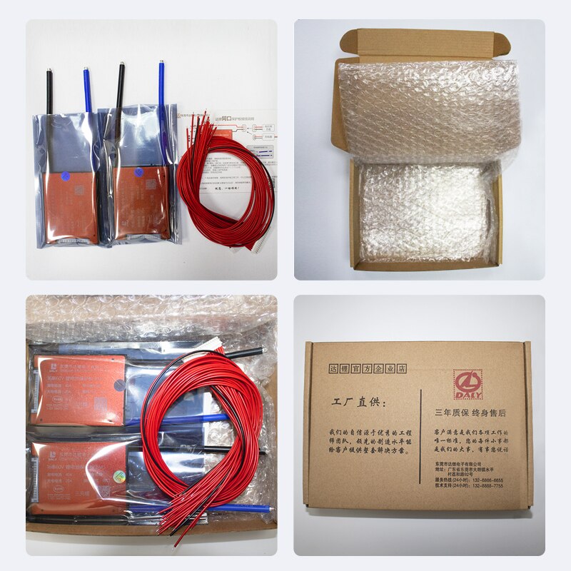8s 24v 29,6 v 15a 20a 30a 40a 50a 60a bms Lithium lipo lifepo4 bms für elektrische Rolle verwenden für Lithium-batterie