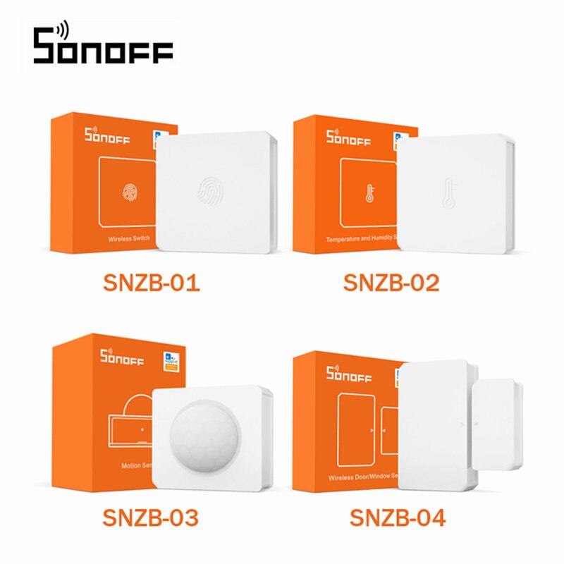 SONOFF – interrupteur Zigbee Bridge/////BASICZBR3/ZBMINI pour maison intelligente avec Alexa Google Home: SNZB-01-02-03-04