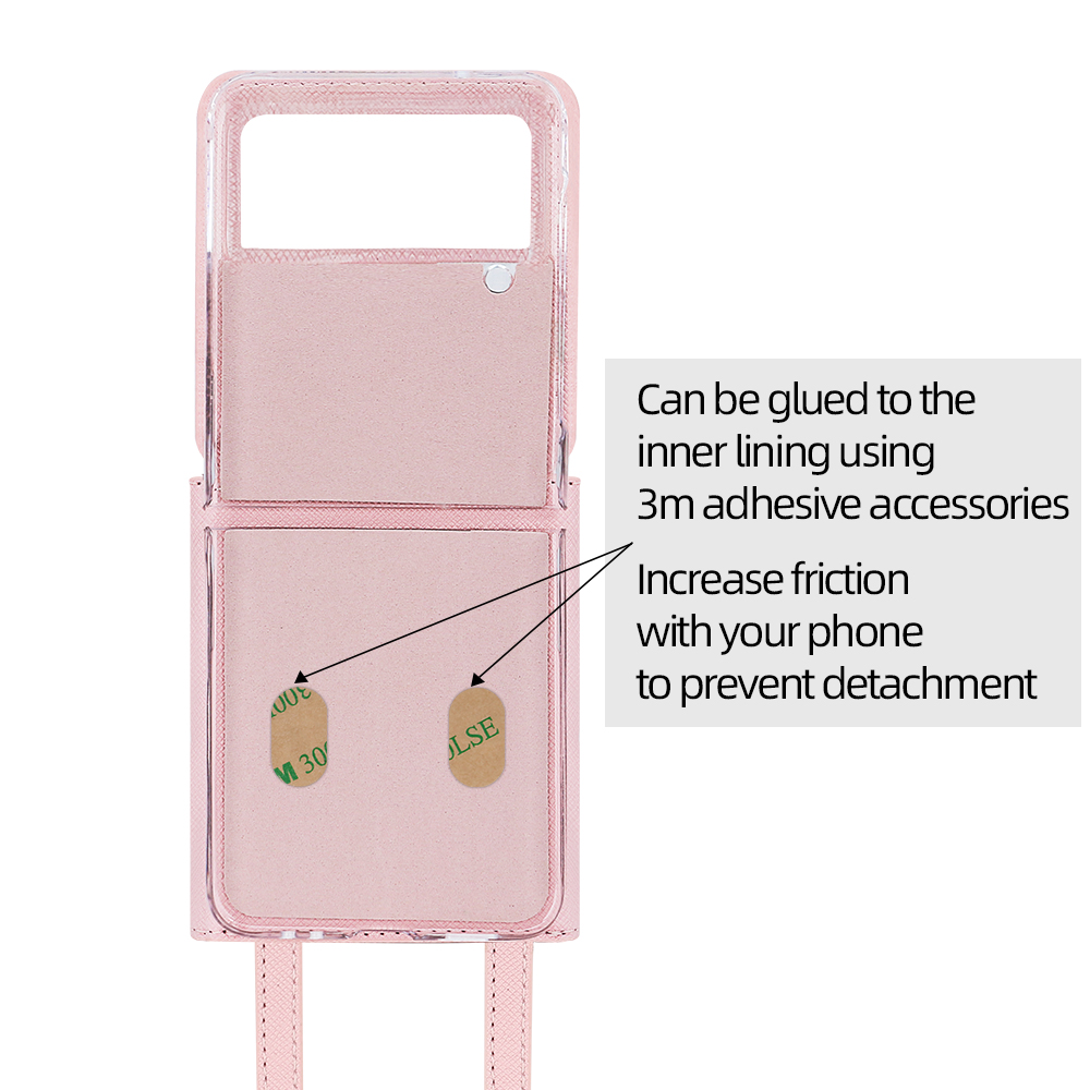 Vietao-Funda tipo billetera de cuero para Samsung Galaxy Z Flip 4, 3, Z4, Z3, funda para teléfono z flip 5 con correa de mano, funda z flip 6