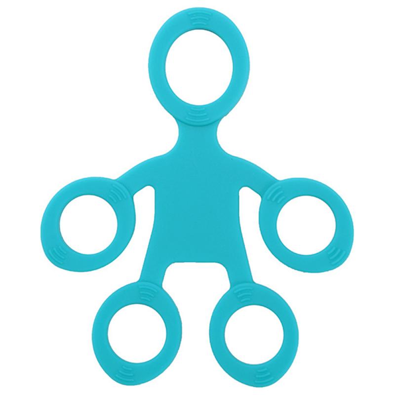 Fitness Hand Finger Trainer Pull Ring Band Tension Tool Strength Exerciser Training Rehabilitation