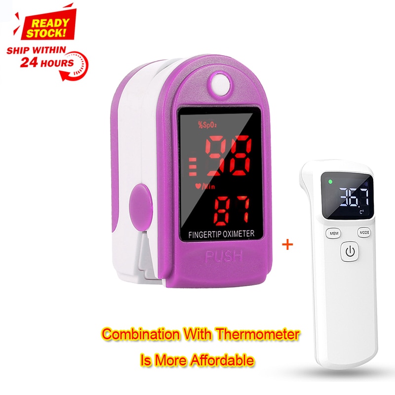 Fingertip Pulse Oximeter de dedo Oximetro Home Blood Oxygen Saturation SpO2 &PR Monitor Pulsoximeter napalcowy Pulsoksymetr