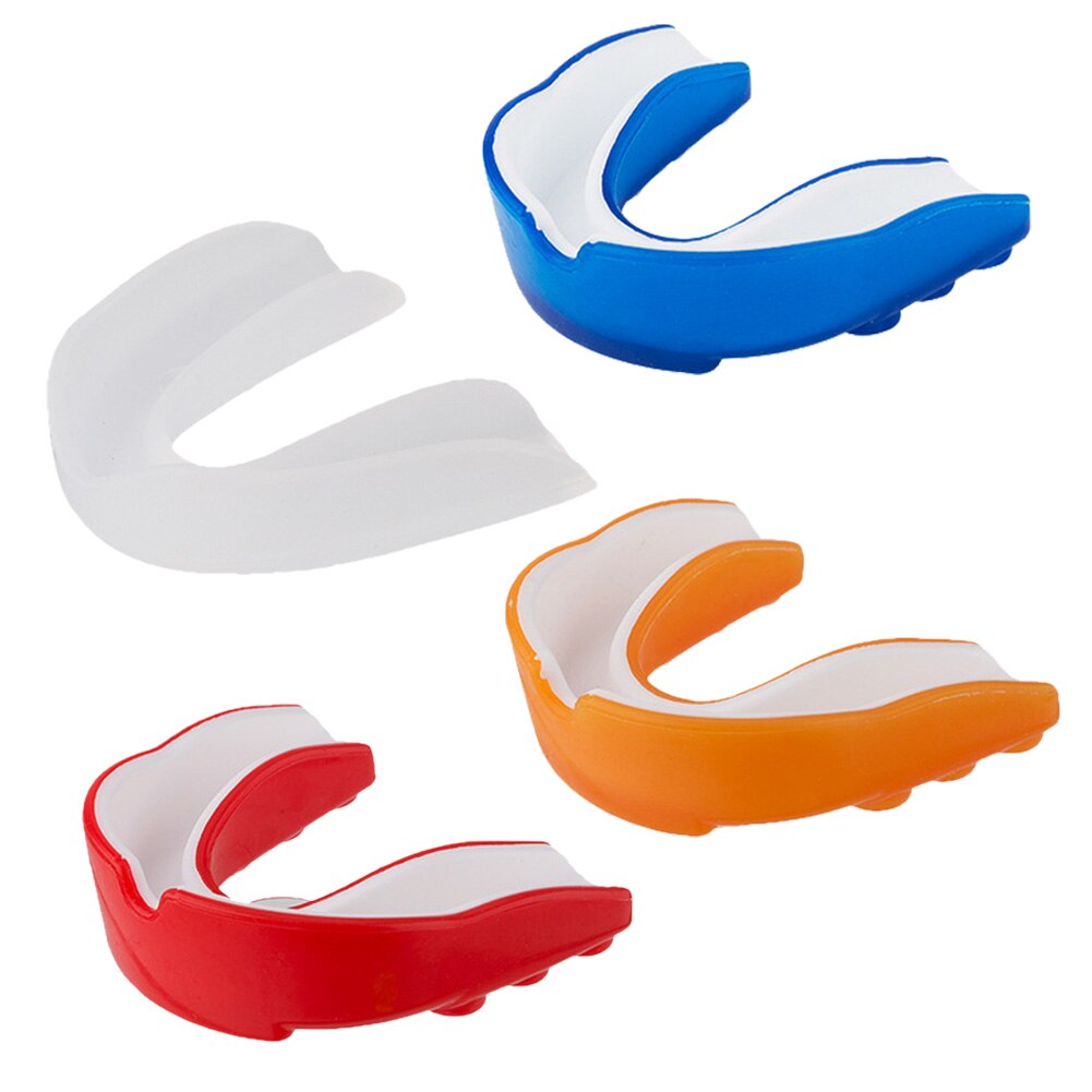 Voksen munnvakt silikon tenner beskytter munnbeskyttelse til boksing sport fotball basketball hockey karate muay thai nin 668