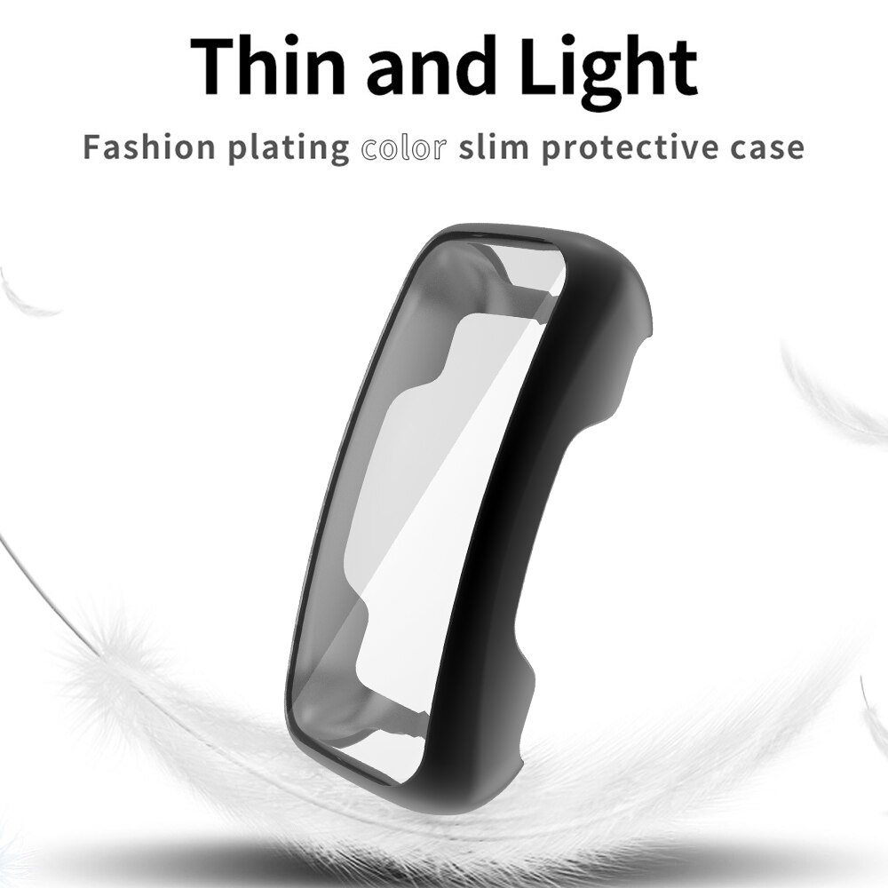 Screen Protector Cover for Fitbit Inspire 2 Watch Case Inspire2 Flexible TPU Bumper Scratch-resistant Soft Shell