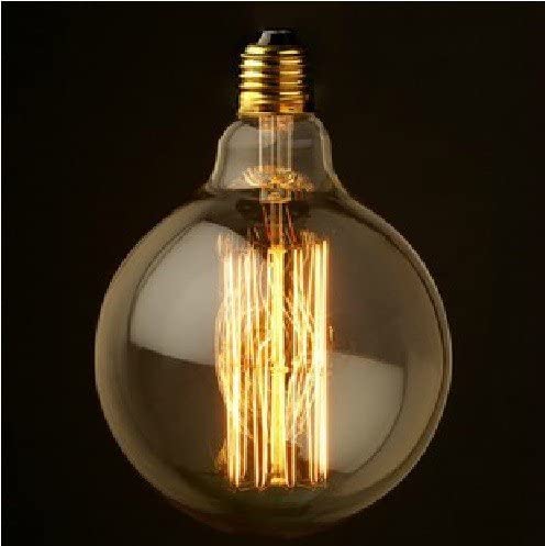 E27 Edison 40W Retro Vintage Industrie Style Gloeilamp Licht Mega Globe Bal Lamp [Energie Klasse E]
