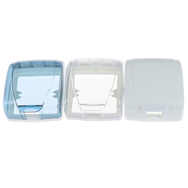 Plastic Wall Switch Waterproof Cover Box 86Type Wall Light Panel Socket Flip Cap Good