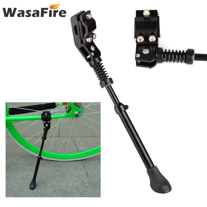 Regulowany stojak rowerowy Sidestay czarny zatrzymać aluminium robić roweru szosowego i górskiego stojaki robić kopnięcia pasują robić opon 16 ", 20", 24 ", 26"