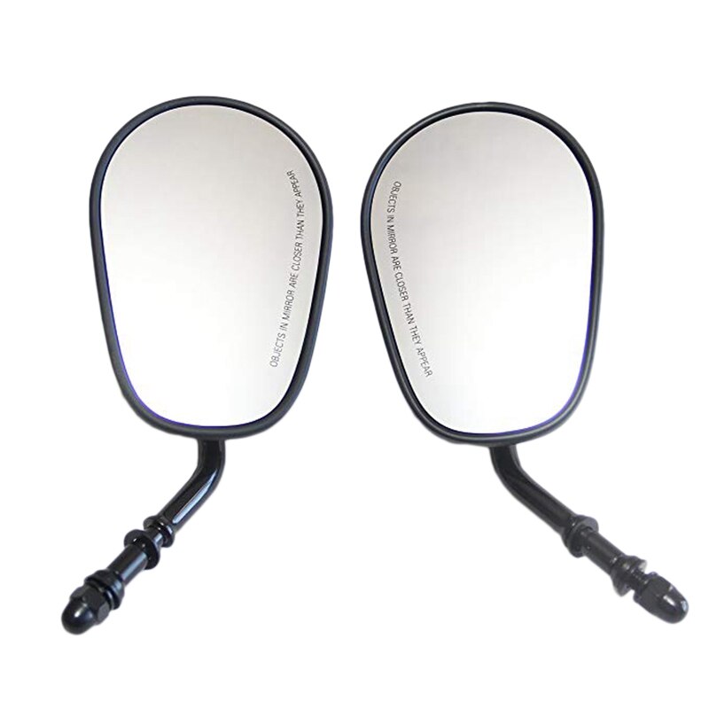 JMTBNO Aluminum Side View Mirrors For Jeep Wrangler JK JKU JL & CJ YJ (1997-2019) - Door-Off Mirrors