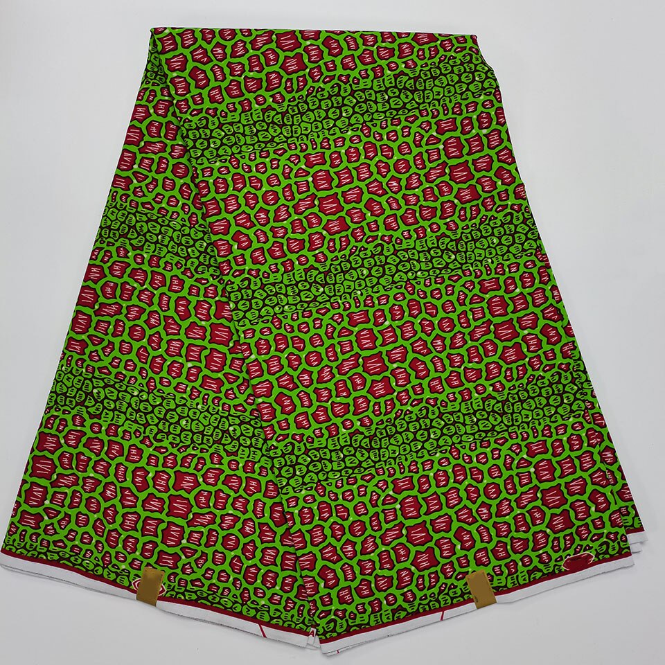 6 Yards Mitex Wax Print/ African Fabrics Kitenge/Pagnes/Tissues Africain/ Lapa/Chitenge HS-174