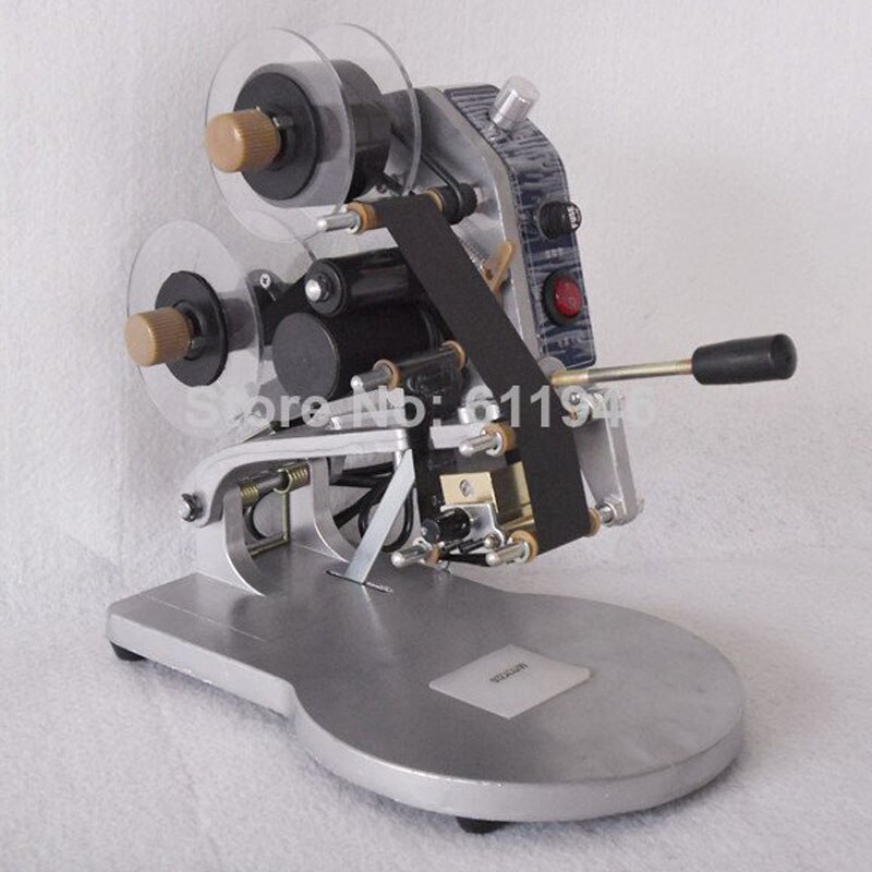 ! 1 PCS DY-8 Manual Foil Datumstempel Coder label printer lint codering machine