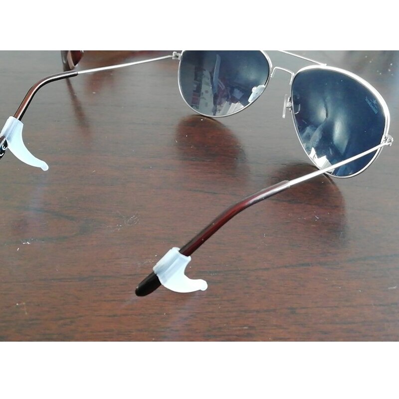Gancho antideslizante para las gafas, accesorios para las gafas, agarre de silicona, soporte para puntas de las patillas