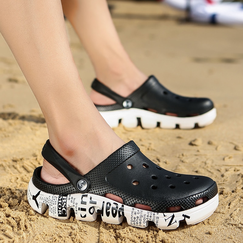 Herrskor sandaler platåtofflor herrskor sandalier sommar strandskor sandaletofflor sandalet hombre sandali