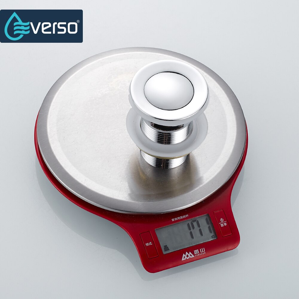Everso Afvoer Met Overloop Sink Drain Stekkers Gootsteen Zeef Douche Drain Stopper Bad Badkamer Accessoires