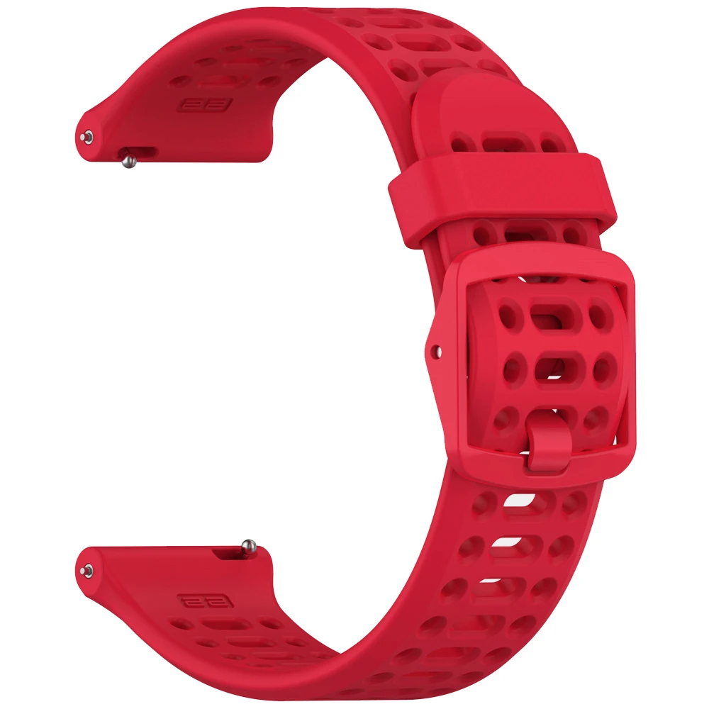 Silikone urrem til xiaomi watch  s2 46mm/42mm åndbar rem til xiaomi watch  s4 sport /s3 s1 active/color 2 mi watch correase: Mørkeblå sort