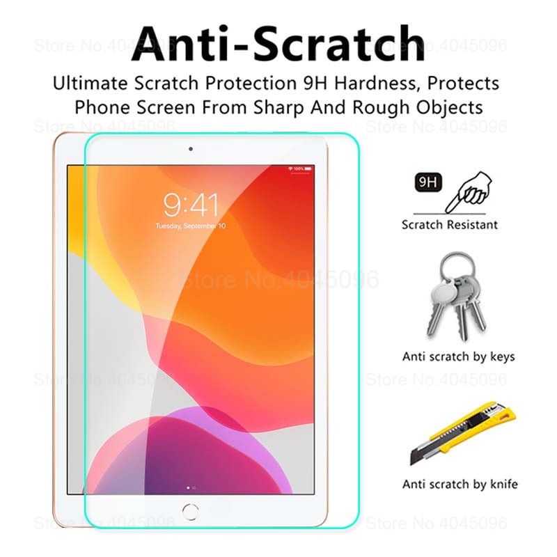 Tempered Glass for iPad 10.2 Screen Protector for Apple iPad 7 7th Generation A2200 A2198 A2232 Tablet Protecor Glass Film