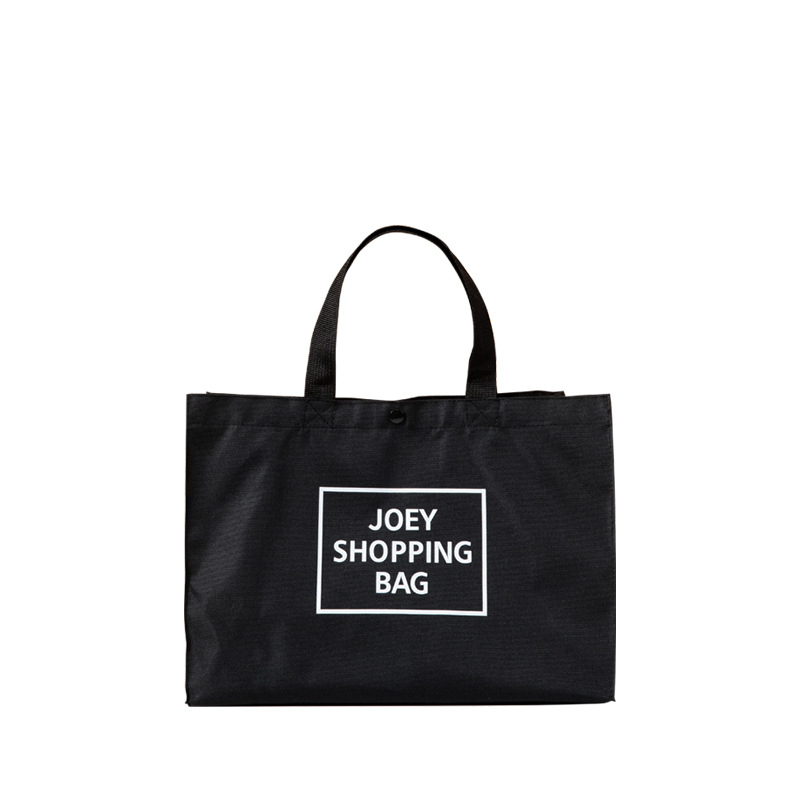 Saco dobrável preto do comprador do Eco, sacola portátil do armazenamento do mantimento, grande capacidade, bolsas de compras impermeáveis do ombro, supermercado: Azul marinho