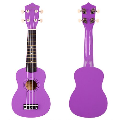 Muziek Liefhebber Club Kleurrijke 21 "Ukulele Sopraan Basswood Ukulele Concert 21 Inch Akoestische Gitaar Sopraan Ukulele: 11