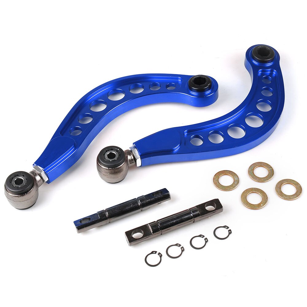 Kit De Cámara Trasera Ajustable En Aluminio Rojo Para Honda Civic 2006-2011 | DX/LX/EX/SI FG2 FD2