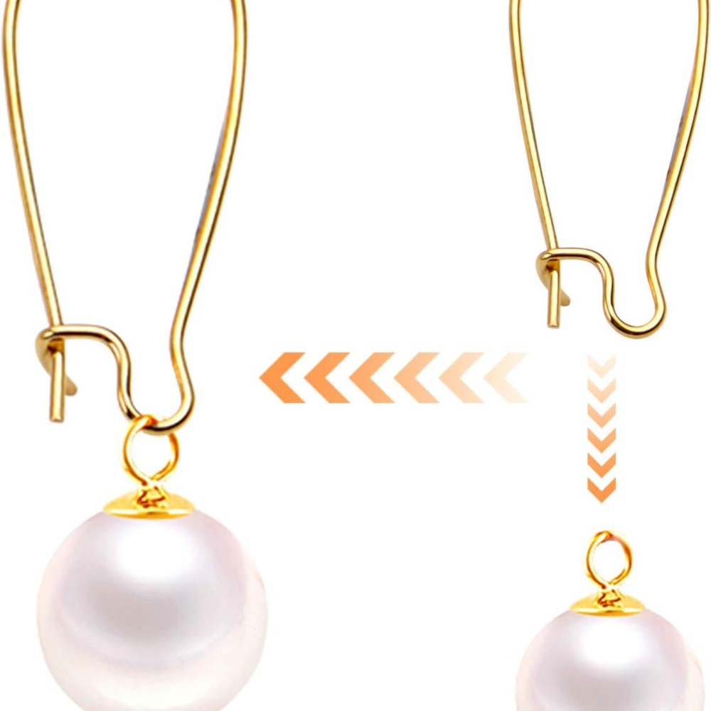 50 Stuks 20/25/33/38Mm Roestvrij Staal Nier Oor Draadhaken Voor Diy Hypoallergene Oorbellen Sieraden Maken Materialen Accessoires