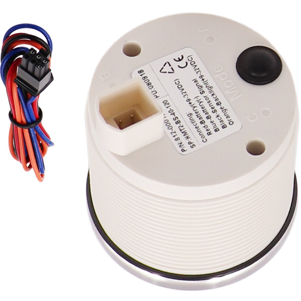 52 Mm Boot Water Temperatuurmeter Meter Voor Auto Boot Marine Auto Vessel 12 V 24 V 8 Kleur Backlight