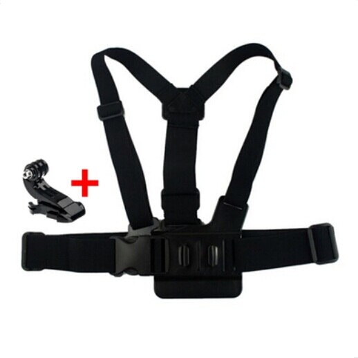 Correa para brazo y pecho para cabeza, adaptador de montaje para trípode para SJ8/Gopro hero 8 7 6/EKEN H9, soporte para teléfono móvil/Clip: chest strap