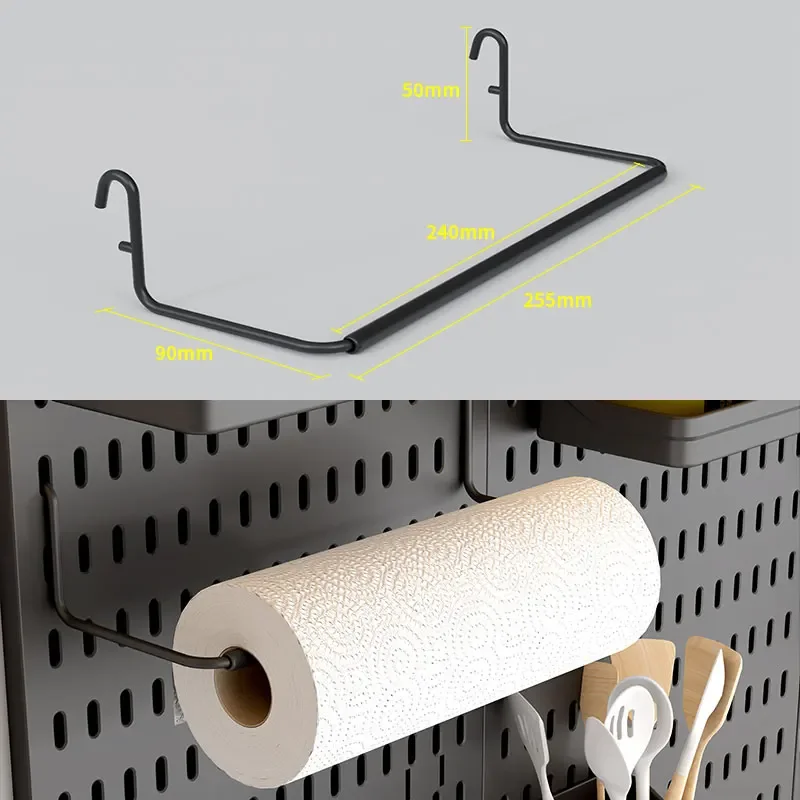 Organizador de pared de tablero de clavijas DIY sin perforaciones, accesorios colgantes, estante de organización, almacenamiento para garaje, ganchos, artesanías, cocina y habitación: Verde militar