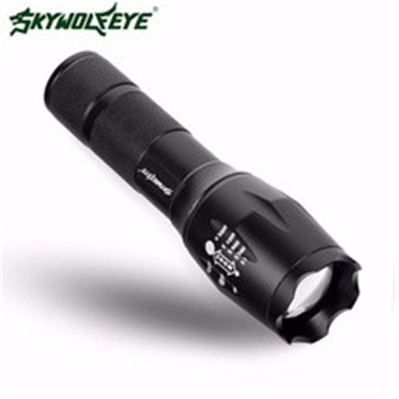 Skywolfeye 3000 Lumens 3 Modes XML XPE LED 18650 Flashlight Torch Lamp Powerful home outdoor travel lighting flashlight #3J10: Default Title