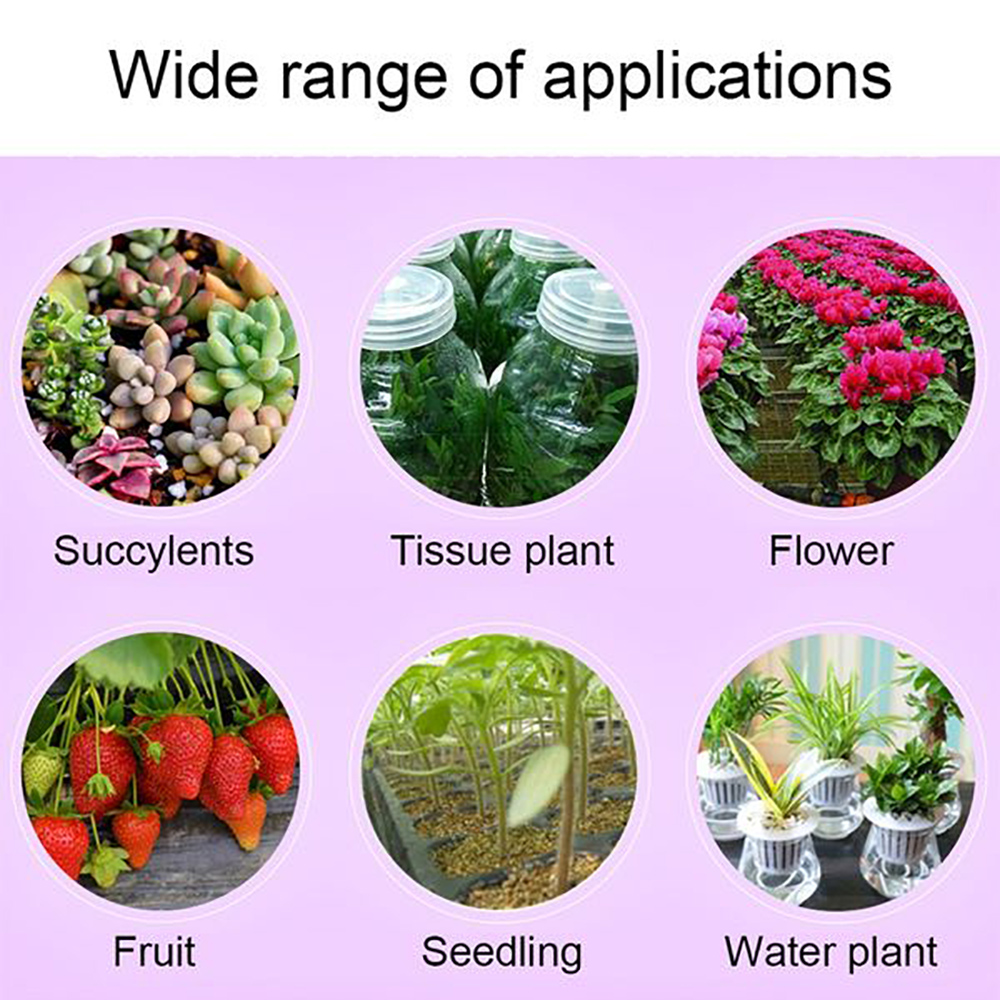 Tubos de LED USB para cultivo de plantas de interior flor hidropónica Lámpara de cultivo de plantas