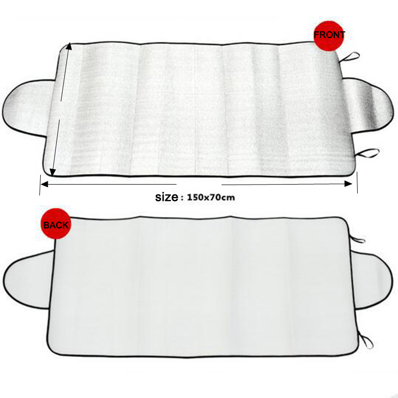 Auto Voorruit Cover Anti Sneeuw Vorst Ijs Voorruit Stofbeschermer Warmte Zonnescherm Ijs Grote Sneeuw Stofbeschermer Auto Hoezen