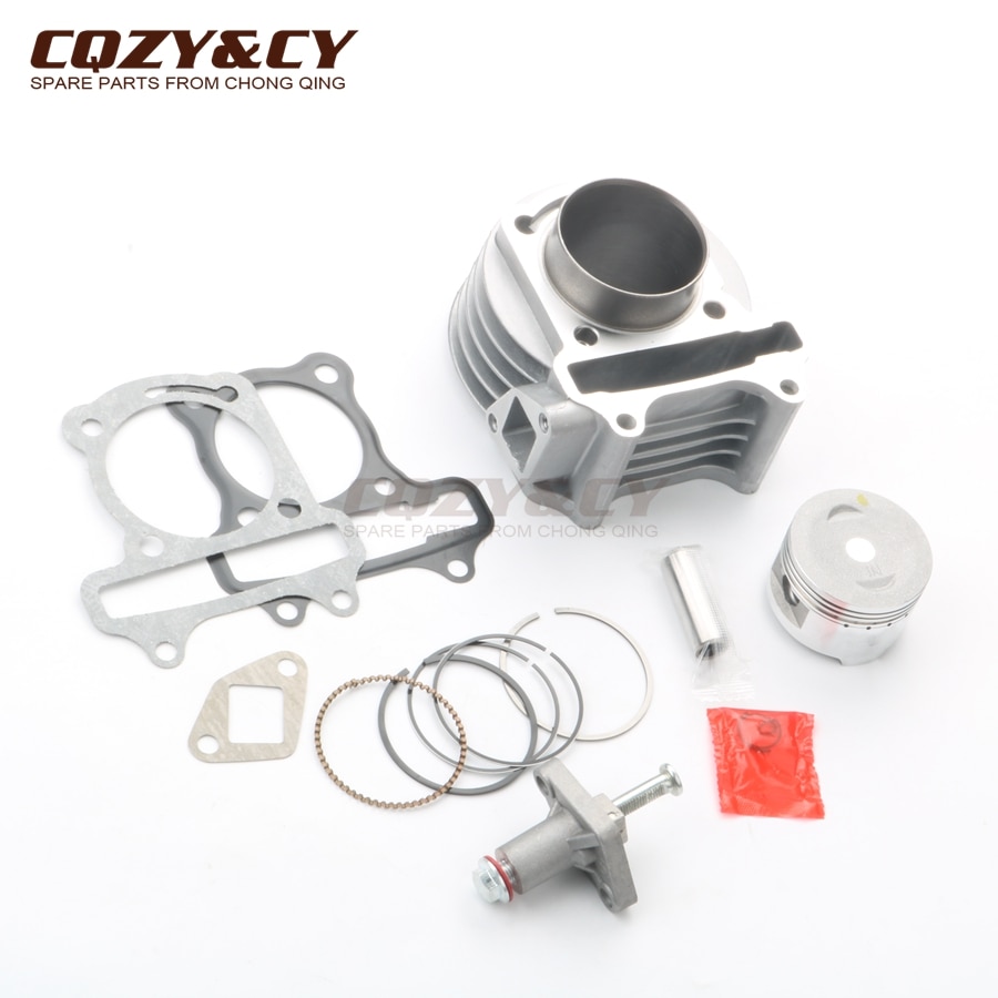 Scooter 50mm storboret cylinder kit stempel til kymco agility 50 basic 50 dj s filly super 8 vitality 50cc upgrade  to 100cc 4t