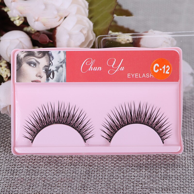 4D Seide Faser Mascara Wasserdicht Schnelle Trockenen Natürliche Weiche Lange Curl Make-Up Schwarz Mascara Dicke Kosmetik Wimpern Verlängerung TSLM1: C-12
