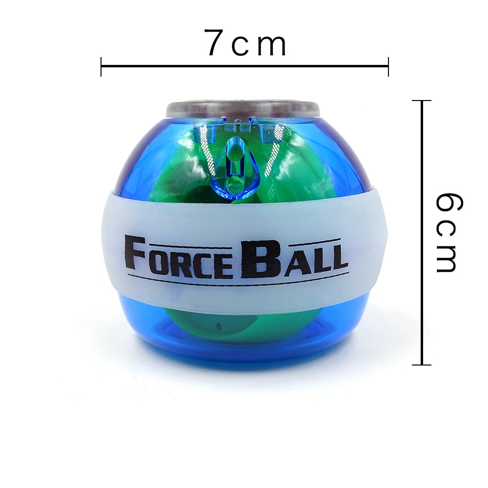 Håndled kugle gyroskop porceball håndled træner kraft forstærker kraft kugle gyro atletisk håndled hånd spinner med led hastighed