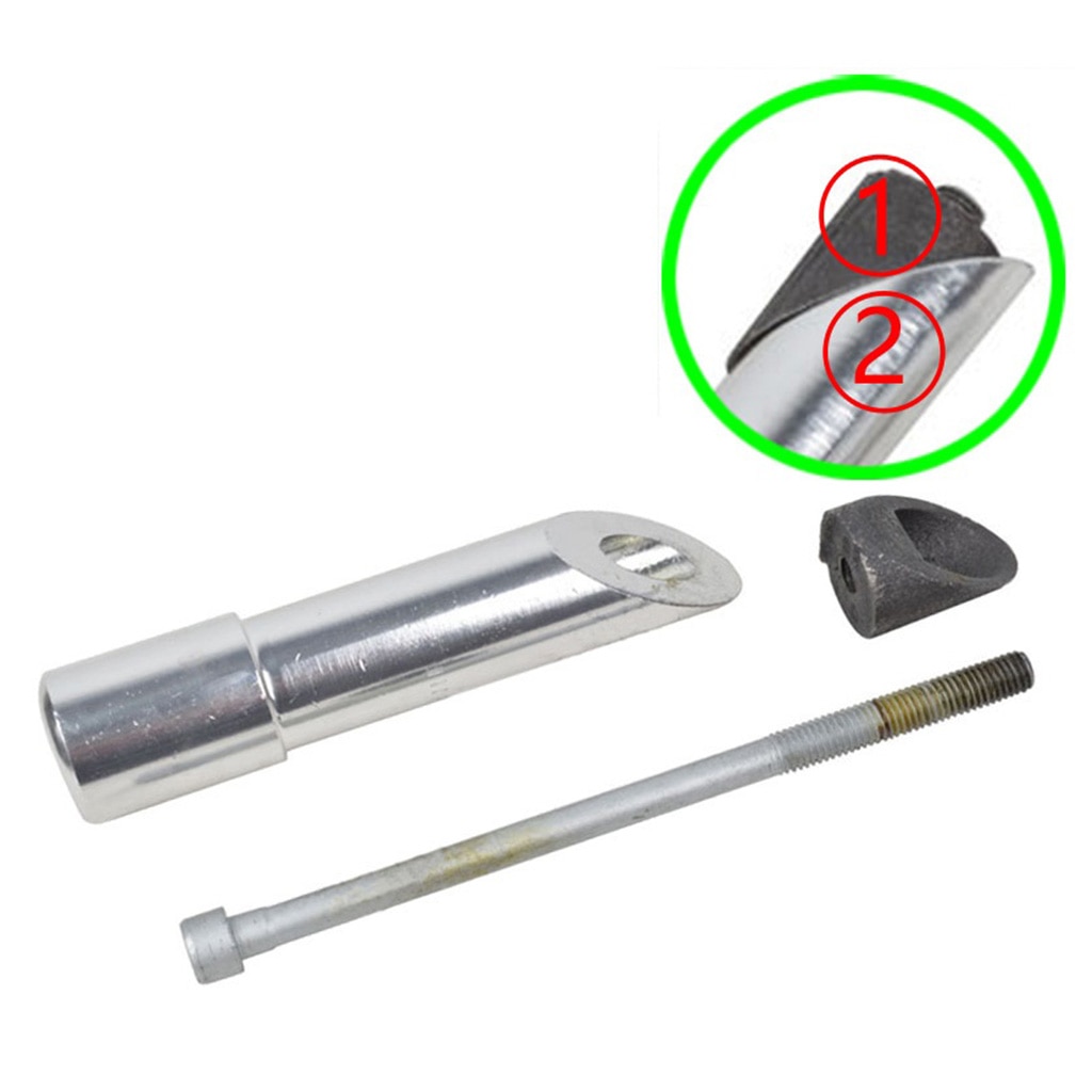 Adaptateur de rehausseur de potence de vélo vtt 1 , 1/8 et #39 ; 130mm pièces de rehausseur de potence de vélo pliable
