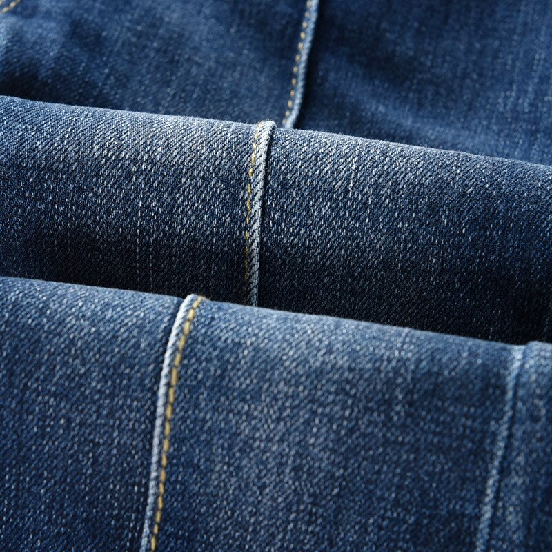 Lente Herfst Baby Meisjes Jeans Koreaanse Kids Meisjes Boot Cut Broek Leuke Konijnenoren Boog-Knoop jeans Broek Voor Kind