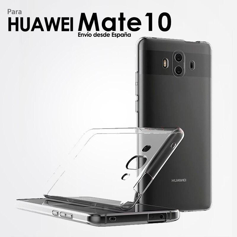 TPU Gel Case Siliconen Case voor Mobiele Huawei Mate 10 Back Cover Transparant Ultra Thin Soft voor Smartphone