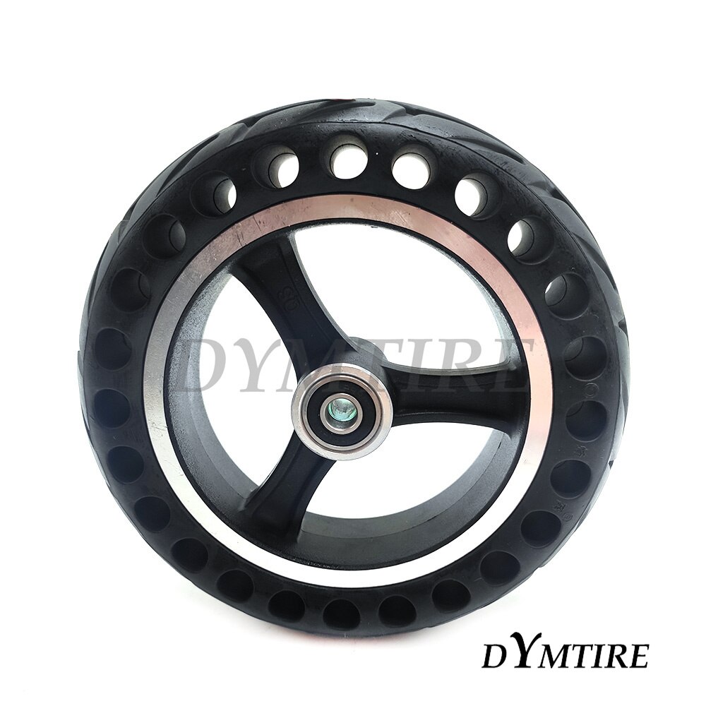 200x50 Wheel Hollow Hole Solid Tire for Mini Electric Scooter Front Wheel 8 Inch Non Pneumatic Stab Proof Tyre Replacement Parts