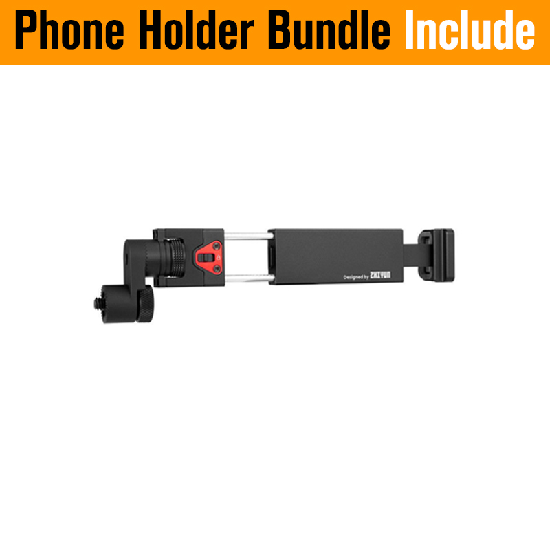 Zhiyun Weebill S Zubehör Tragen Fall Tasche Folgen Fokus Telefon Halter Schnell Setup Erweiterung Einbeinstativ Griff Grip für Weebill S: Phone Holder Bundle