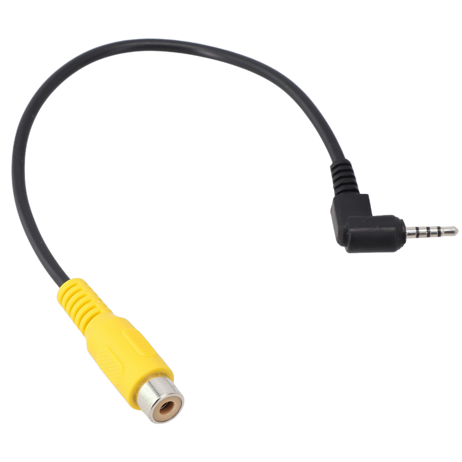 Auto Av Input Converter Rca Naar 2.5Mm Dc Enkele Draad Plug Converter Voor Auto Achteraanzicht Achteruit Parkeercamera Naar Auto Dvr: Default Title