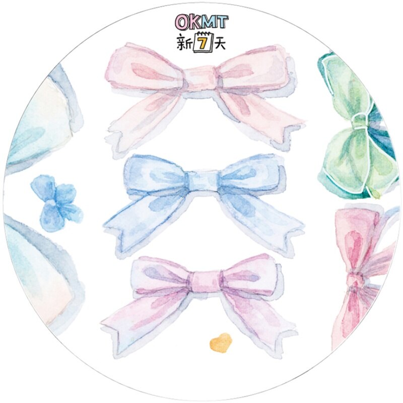 Cute Washi Tape Bowknot Landscaping Pet Super Long Loop
