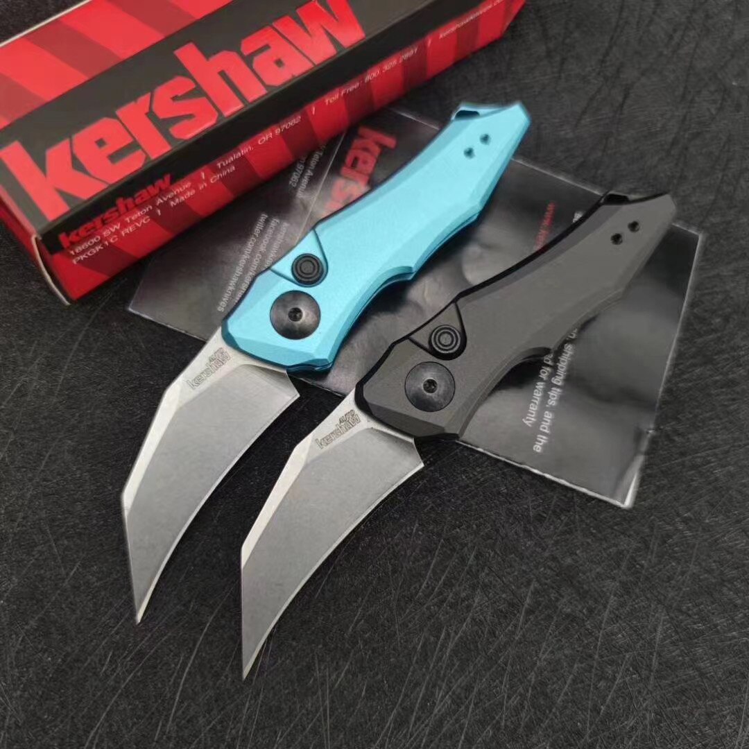 Kershaw 7350 Launch 10 Mes Vouwen, 9Cr18MoV Blade, Aluminium Handvat Met Clip