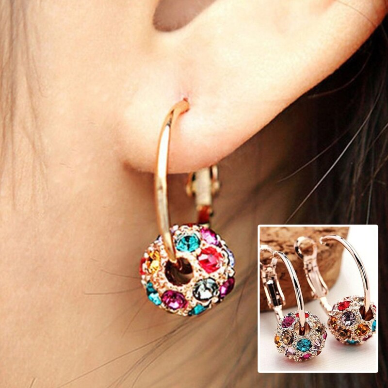 1 Pair Magnetic Therapy Weight Loss Earrings