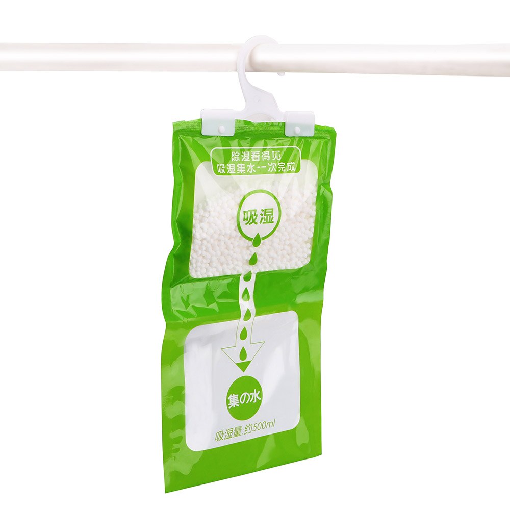 Garde-robe suspendus sacs absorbants d'humidité Anti-moule déshydratant paquets placard armoire déshumidificateur sac pour la maison cuisine salle de bain