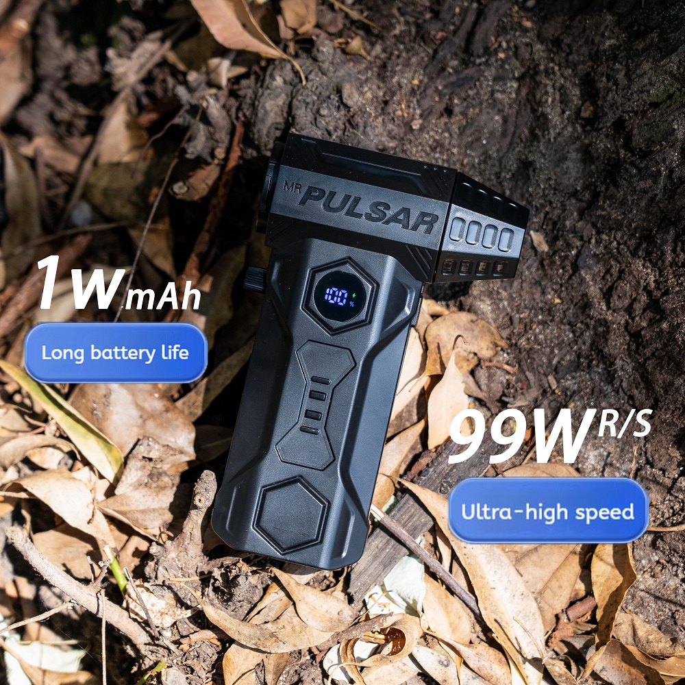 Xiaomi Turbo Jet ventilateur 990000 tr/min puissant ventilateur d'air moteur sans brosse vitesse du vent 75 m/s 10000 mAh brise forte ventilateur sous vide d'air