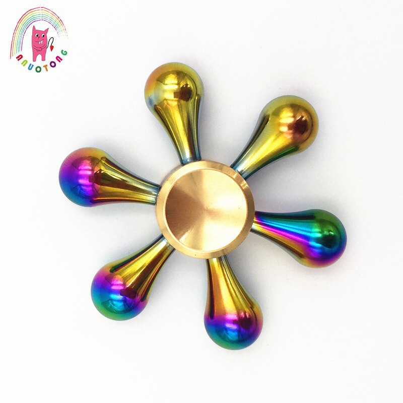 Multicolor Fidget Spinner metalen Speelgoed Hand Spinner fidget Voor Autisme en ADHD Kids/Anti Stress Volwassen speelgoed