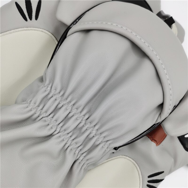 Djur golf koala headcover pu läder golf driver fairway woods hybrid putter covers 135ut komplett set maskot nyhet