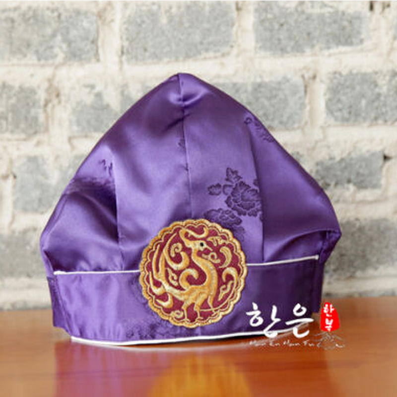 Gorro tradicional coreano de Hanbok para niño, sombrero de cumpleaños para bebé, conjunto de sombrero Nacional Coreano para niño, conjunto de sombrero para niño y niña