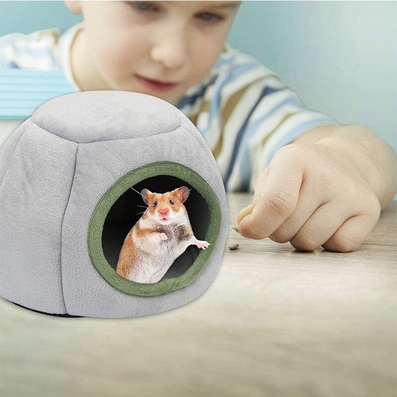 Cavia Bed Hamster Huis Klein Dier Eekhoorn Slapen Nest Katoen Egel Fretten Slapen Cave Huisdier Kooi Speelgoed