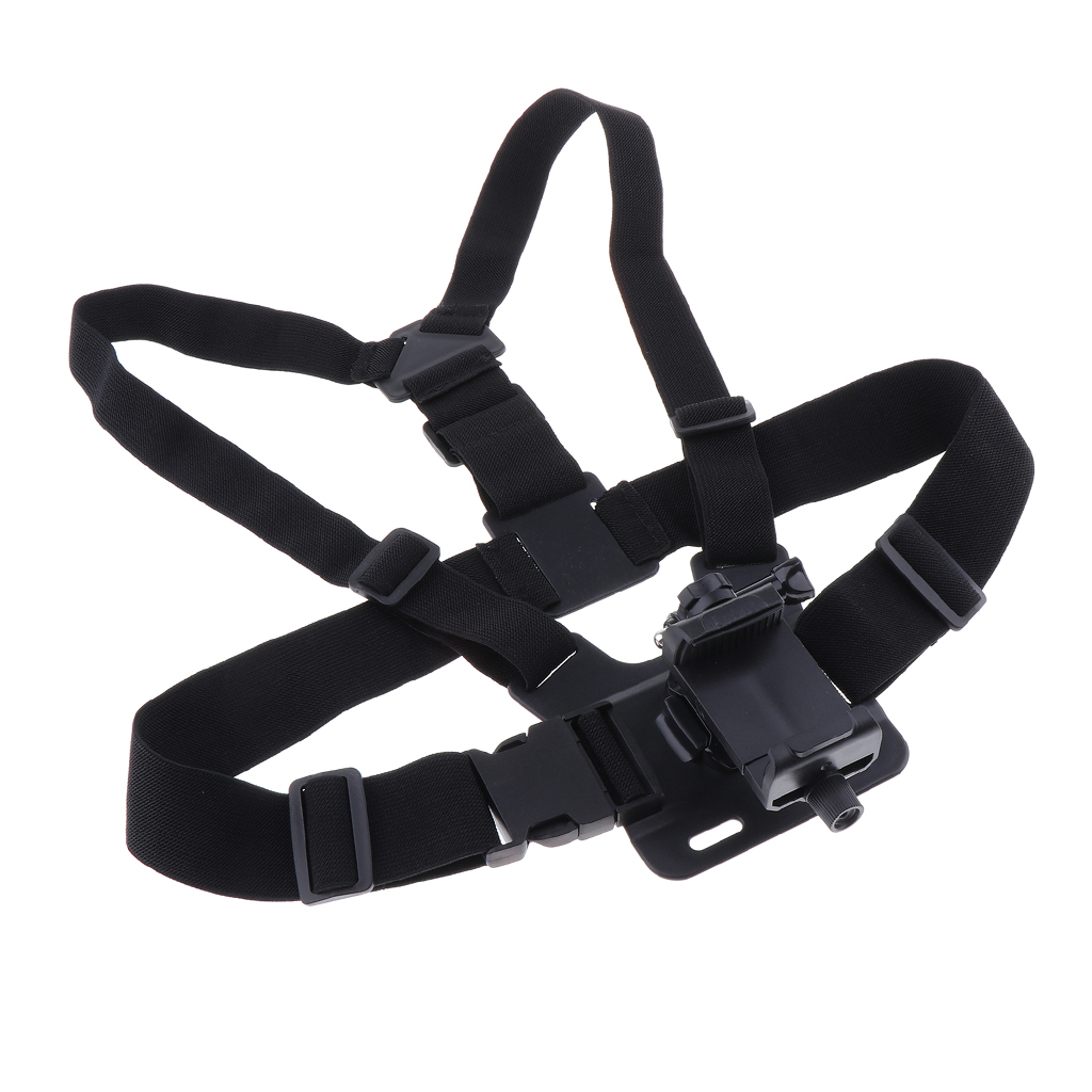 Adjustable Phone Clip Holder Mobile Phone Stand Outdoor Sport Chest Mount Harness Strap Holder for iPhone for Xiaomi for Huawei