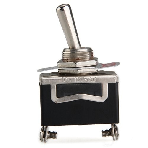 5 x Switch ON-OFF Switching Inverter Car Auto Metal Lever SPST