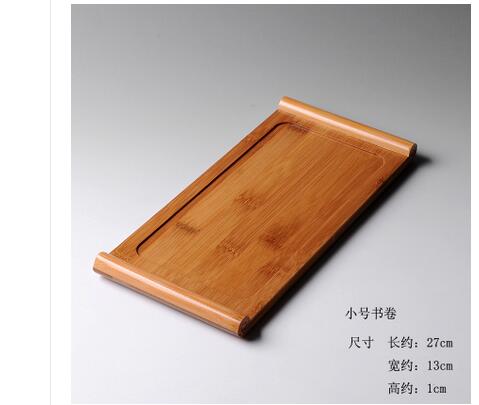 Bamboo Tea Tray Solid Bamboo Tea Board Tea set Tea Tools For Cup Teapot Crafts Tray,Chinese Culture Tea Set: C